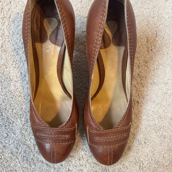 Chloe Leather Heels size 41 - Picture 2 of 11